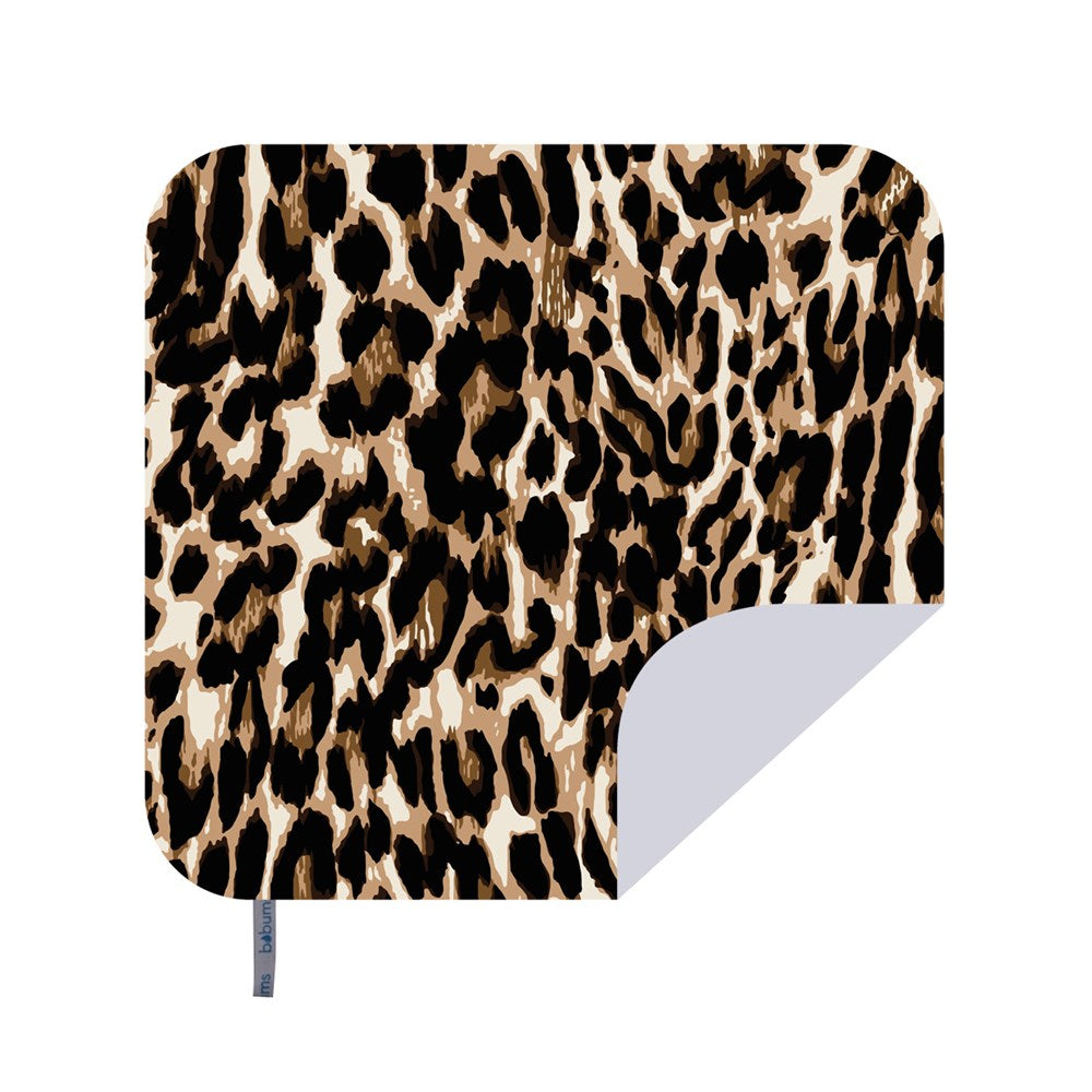 Towel 4 Two - Printed Beach Blanket - leopard print browns